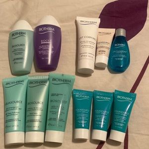 11-piece Biotherm travel set